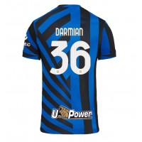 Moški Nogometni dresi Inter Milan Matteo Darmian #36 Domači 2024-25 Kratek Rokav